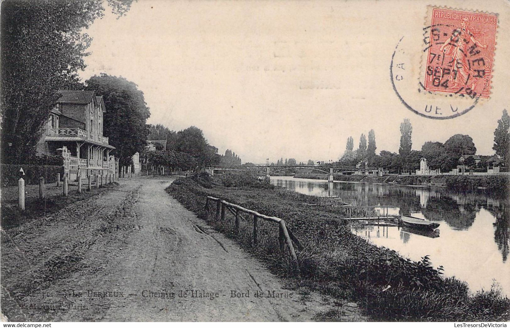 CPA - 94 - LE PEREUX - Chemin De Halage - Bord De Marne - Le Perreux Sur Marne