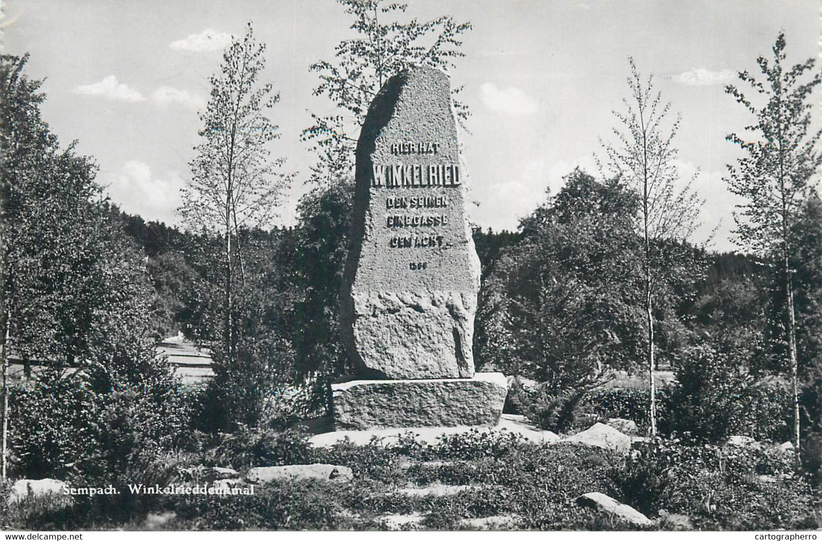 Sempach Winkelried Denkmal - Sempach