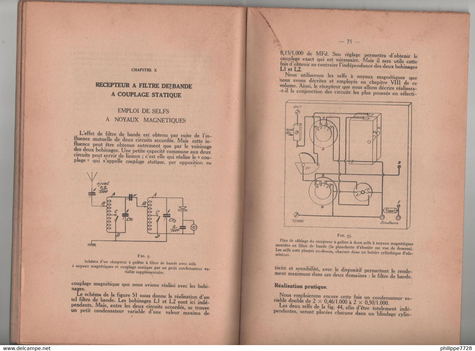 Les Postes à Galène   T.S.F.  1947 - Littérature & Schémas