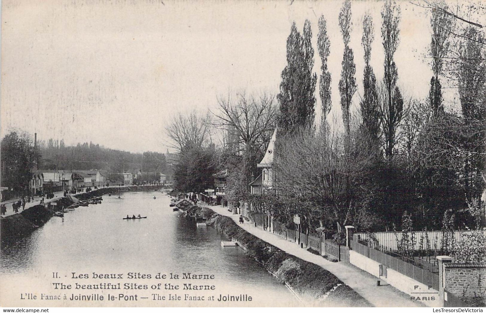 CPA - 94 - JOINVILLE LE PONT - Les Beaux Sites De La Marne - L'Ile Fanac à Joinville Le Pont - Fleury PARIS - Joinville Le Pont