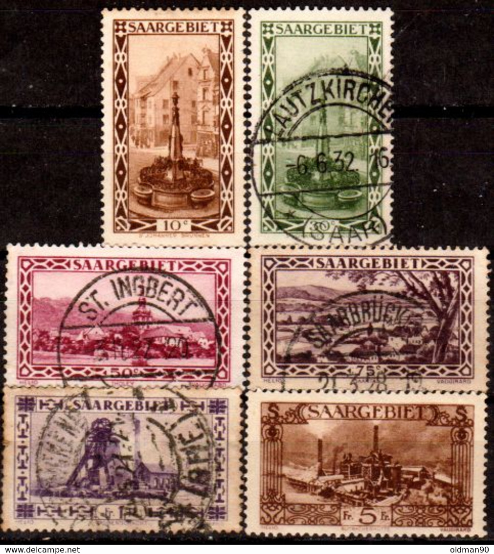 Sarre-97- Original Values Issued In 1926.(+/sg/o) Hinged/NG/Used - Quality In Your Opinion. - Altri & Non Classificati