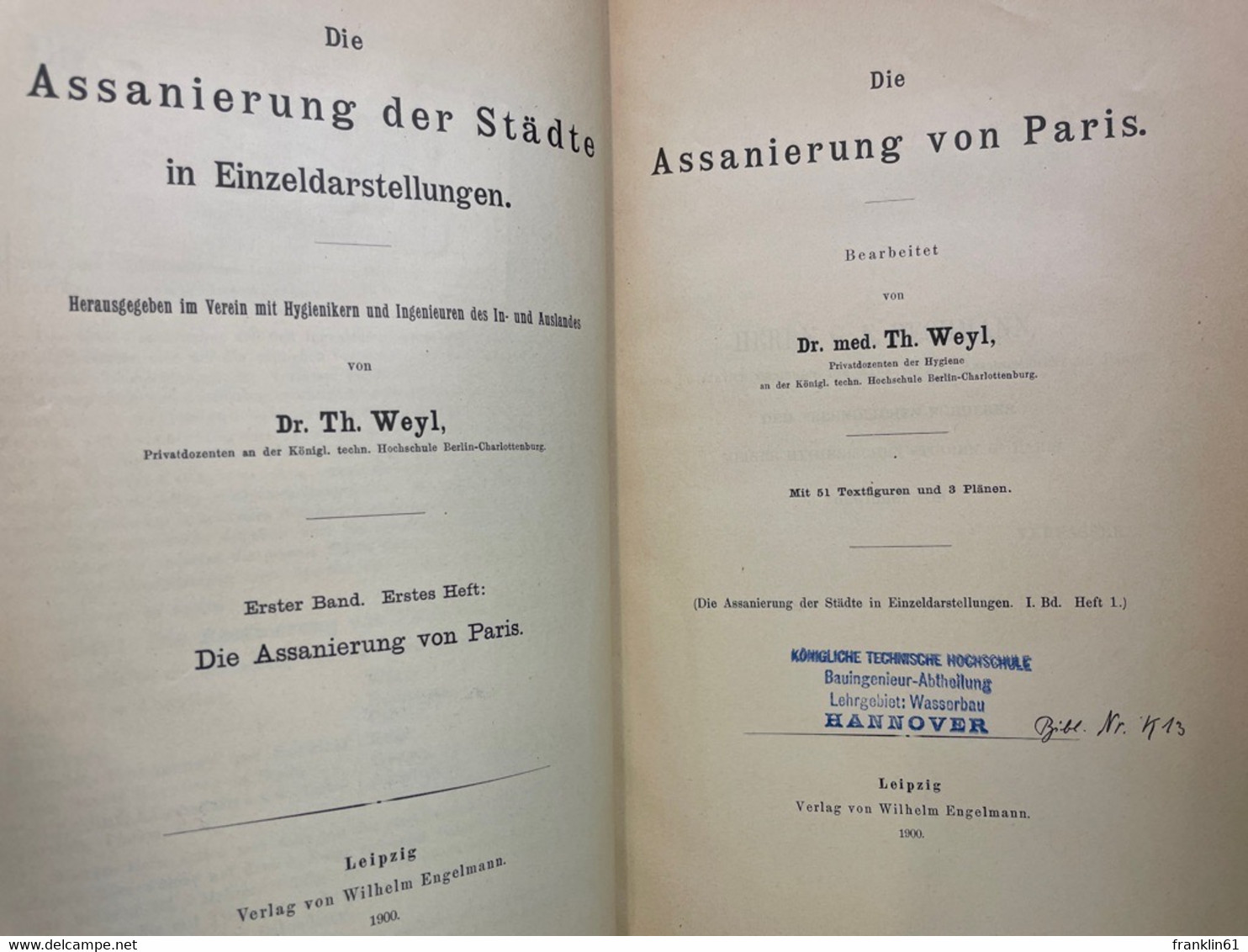 Die Assanierung Von Paris. - Arquitectura