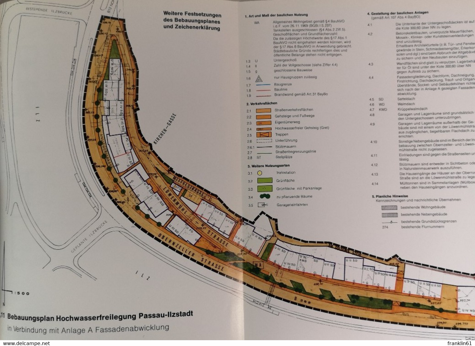 Ilzstadt Passau. Hochwasserfreilegung Und Erneuerung. Erfahrungs- Und Abschlussbericht, März 1984. Herausgegeb - Architektur