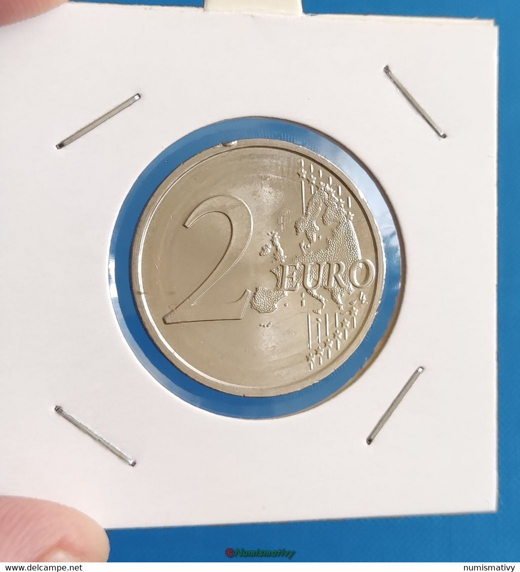 Essai Fauté 2 Euro Monometallique ALLEMAGNE 2020 G Erreur € Commémorative 50 Ans De La Génuflexion Varsovie - Errores Y Curiosidades