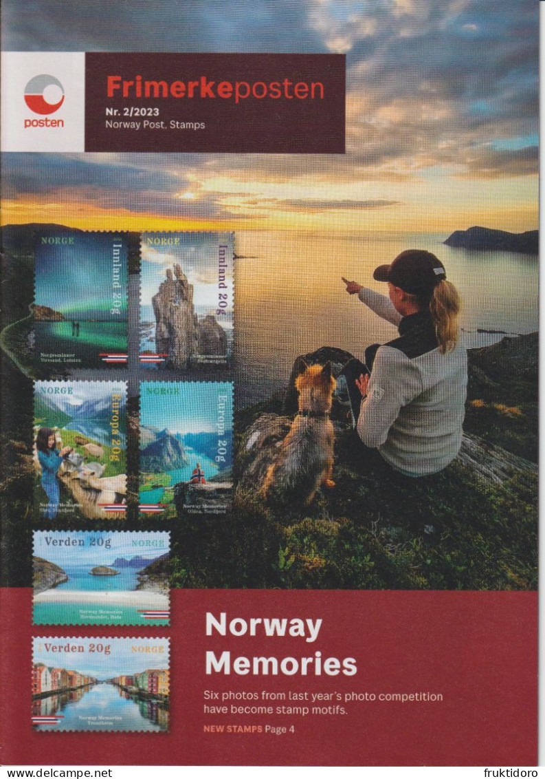 Norway Brochures Frimerkeposten 2022/2024 Arctic University Museum - Research Innovation Technology - Andreas Von Hanno - Feuilles Complètes Et Multiples