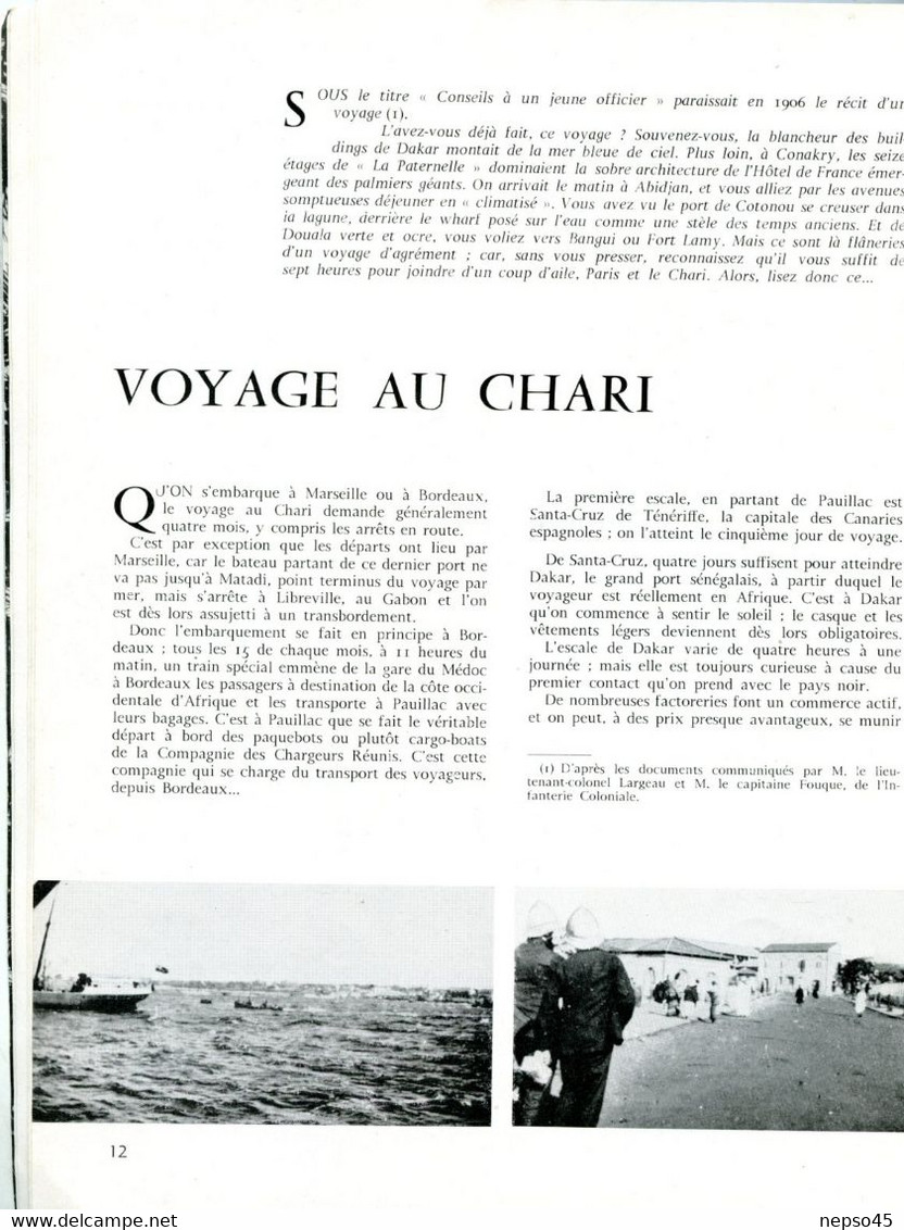 Retrospective De 1902 à 1962.Revue " Tropiques " Troupes Coloniales.voyage Au Chari.Campagne De Chine.etc... - Français