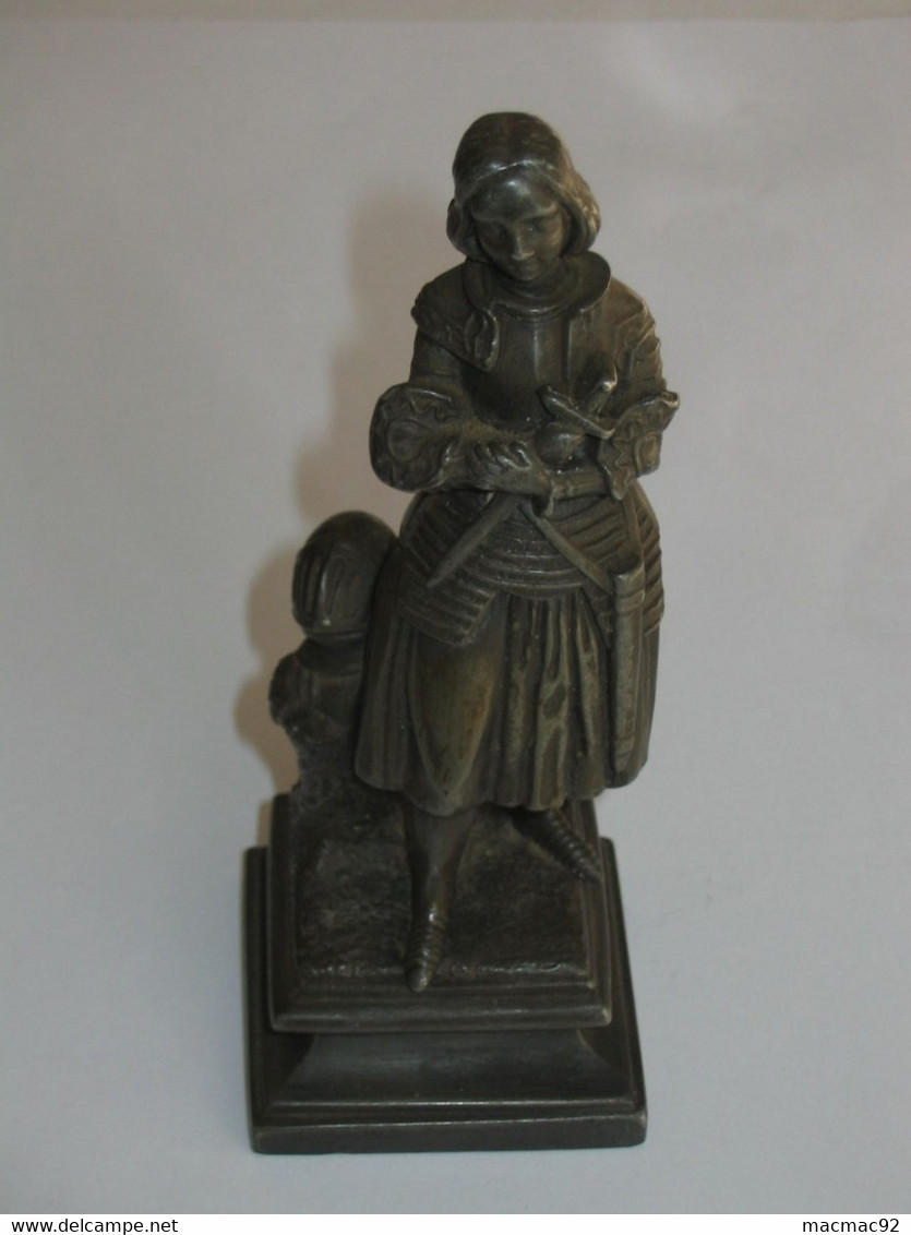 Très Belle Statuette De JEANNE D'ARC - En Bronze ?   **** EN ACHAT IMMÉDIAT **** - Métal