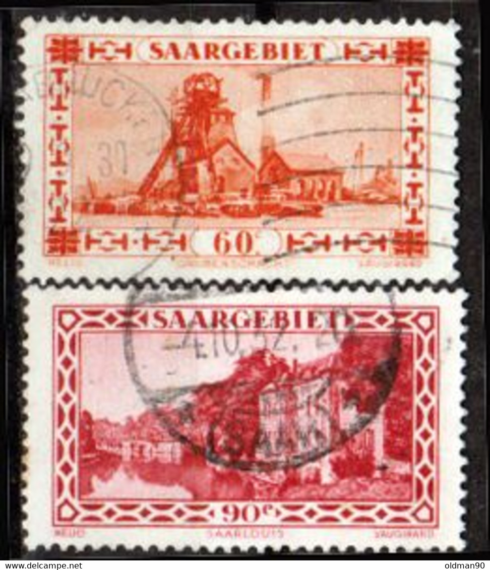 Sarre-130- Original Values Issued In 1930-32 (o) Used - Quality In Your Opinion. - Autres & Non Classés