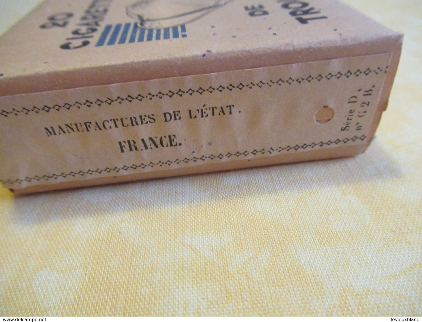 20 Cigarettes De TROUPE/ Paquet Ancien Intact/Régie Française Des Tabacs/Manufactures De Tabac/1940       CIG71 - Other & Unclassified