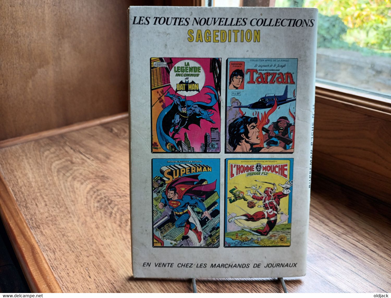 Superman Poche N°44   " L'incroyable Retour De Jonathan Kent ! "  1981  Sagedition.(R11) - Superman