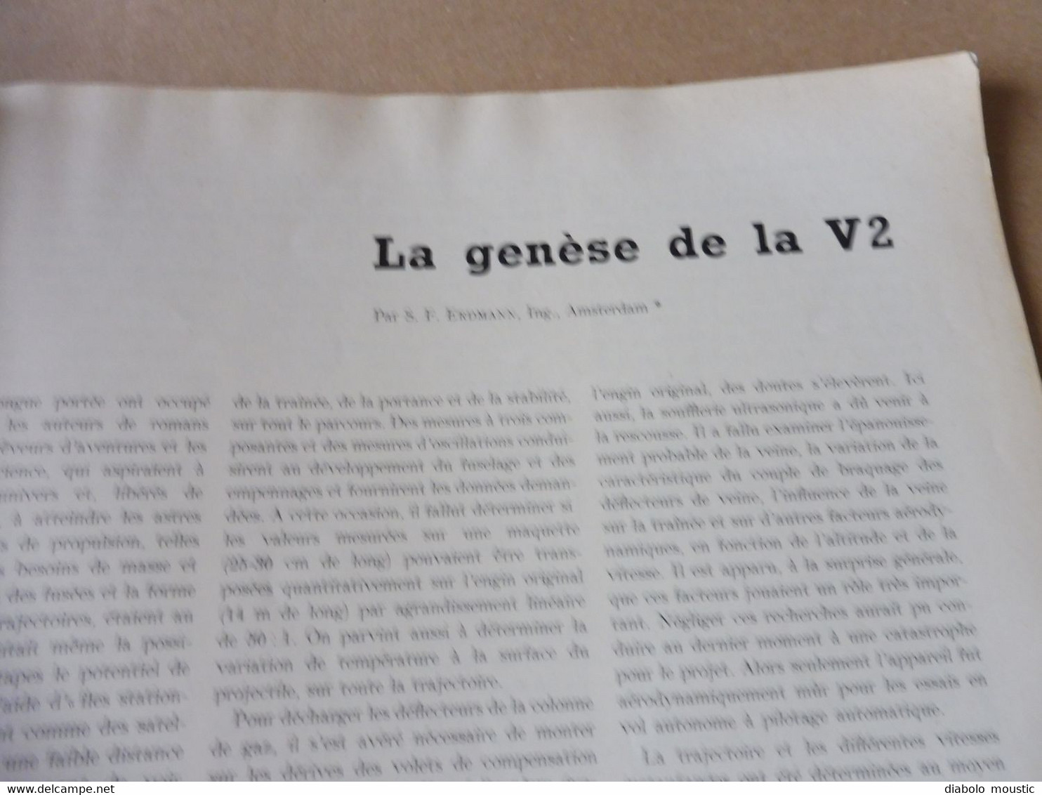 1947 INTER AVIA  ( Interavia )  - Revue de l'Aéronautique Mondiale : Développement de la V2, Ravitaillement en vol; etc