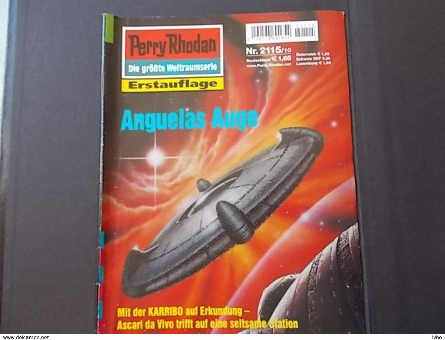 Perry Rhodan Nr 2115 Erstauflage Anguelas Auge - Sci-Fi