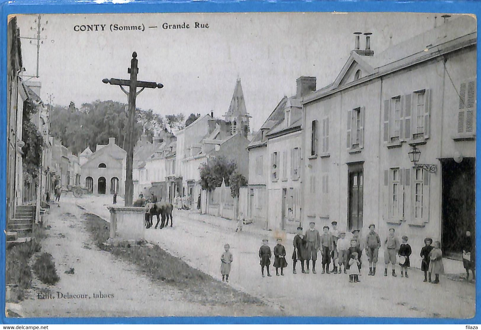 80 - Somme - Conty - La Grande Rue (N10832) - Conty