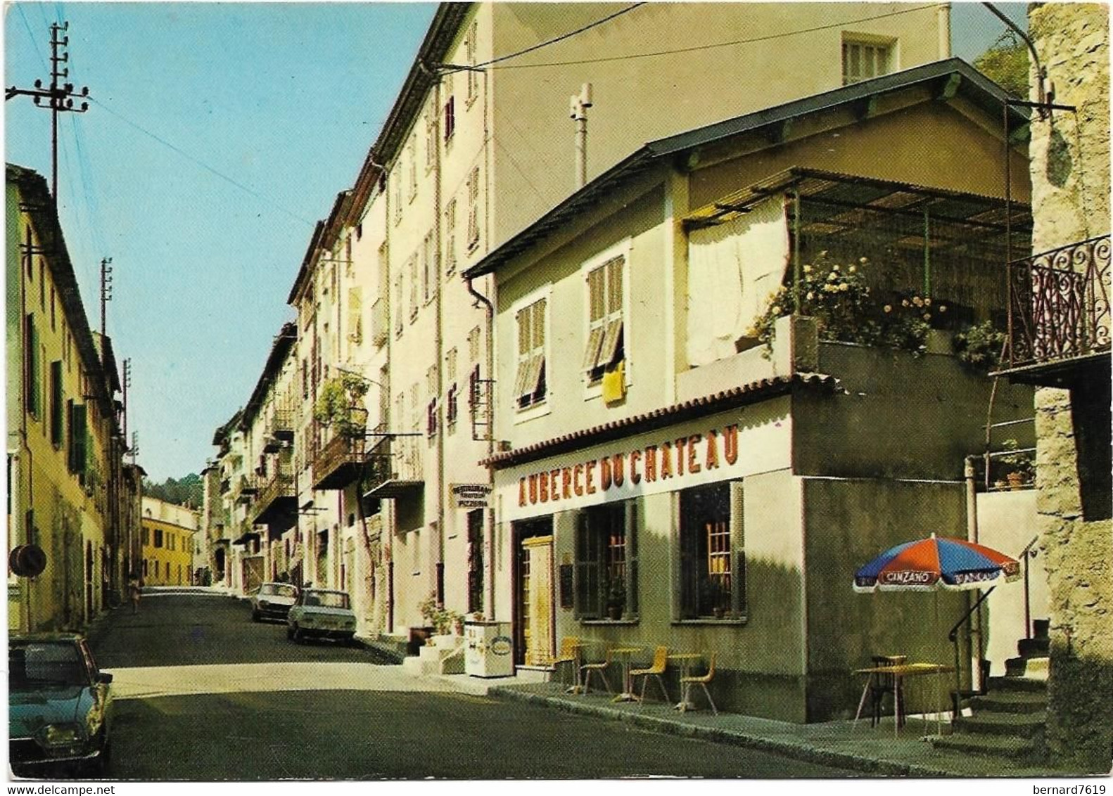 06   L'escarene    - Rue Du Chateau - L'Escarène