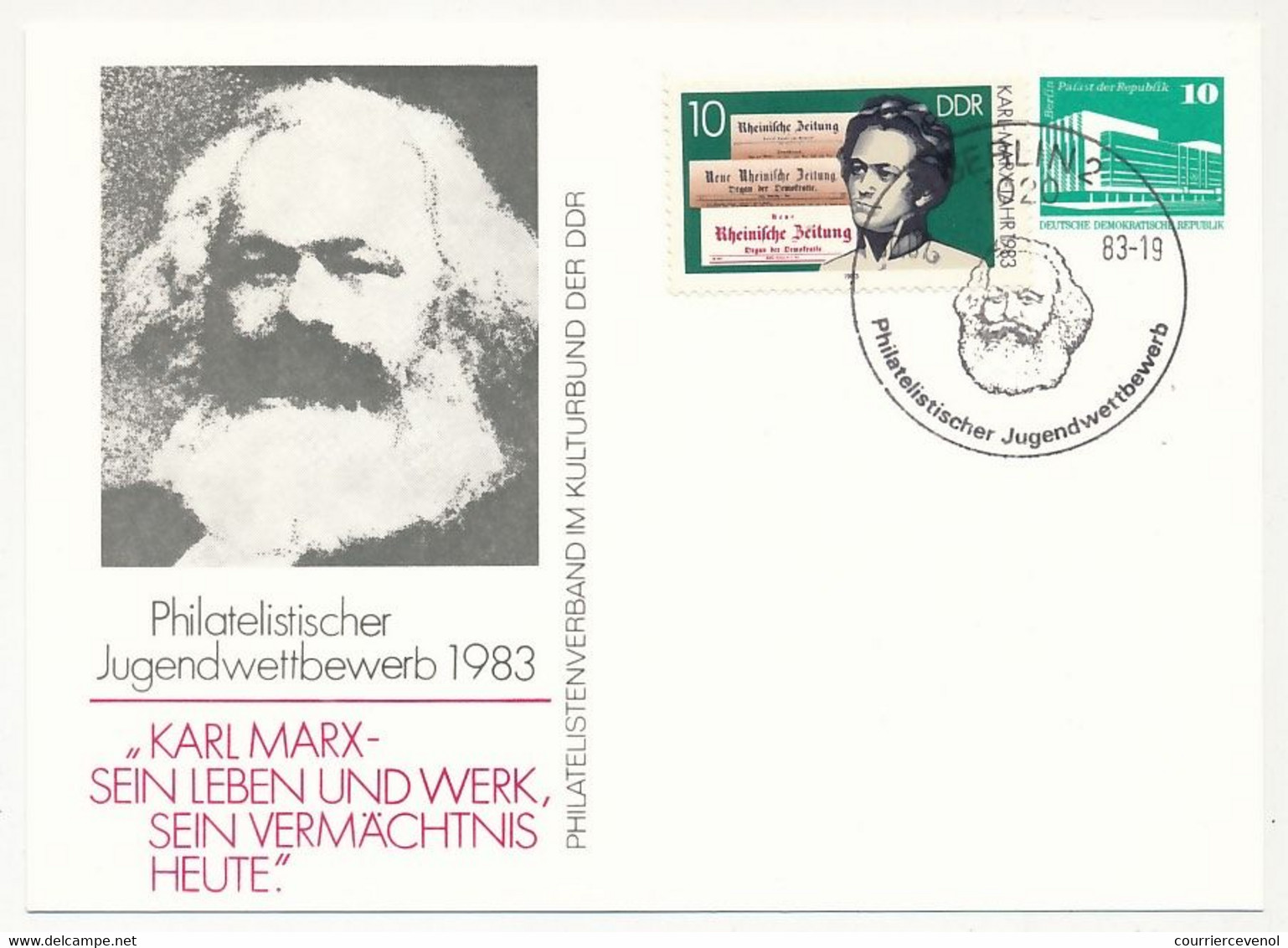 ALLEMAGNE DDR - 10 documents thème Karl-Marx