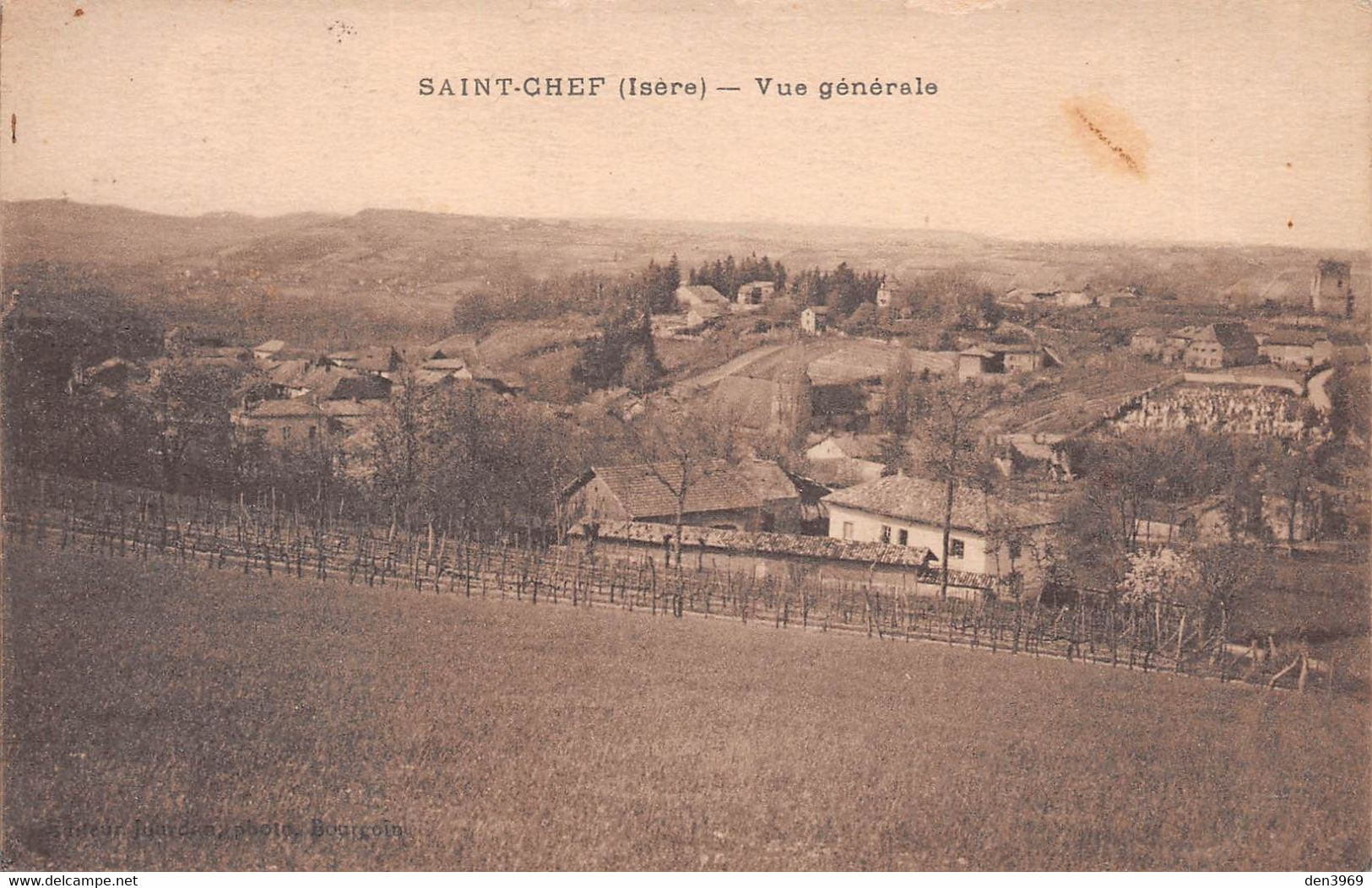SAINT-CHEF (Isère) - Vue Générale - Saint-Chef