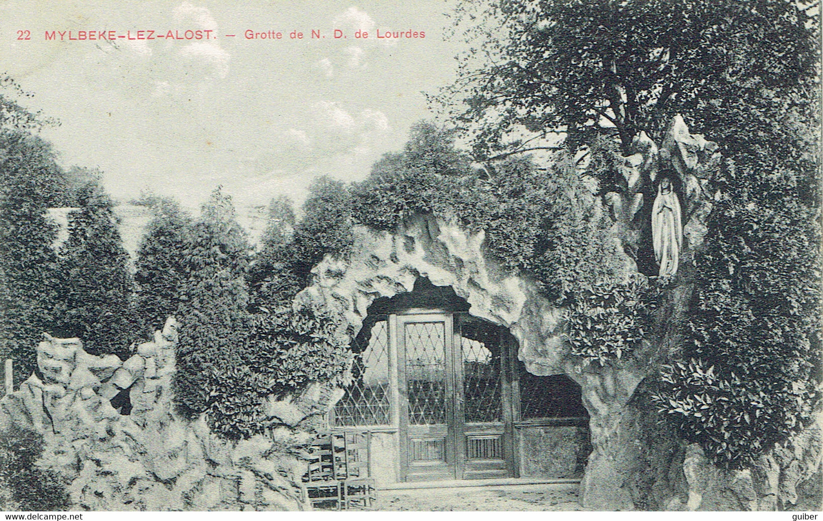 Mylbeke Lez Alost  Grotte ND De Lourdes N°22 - Meulebeke