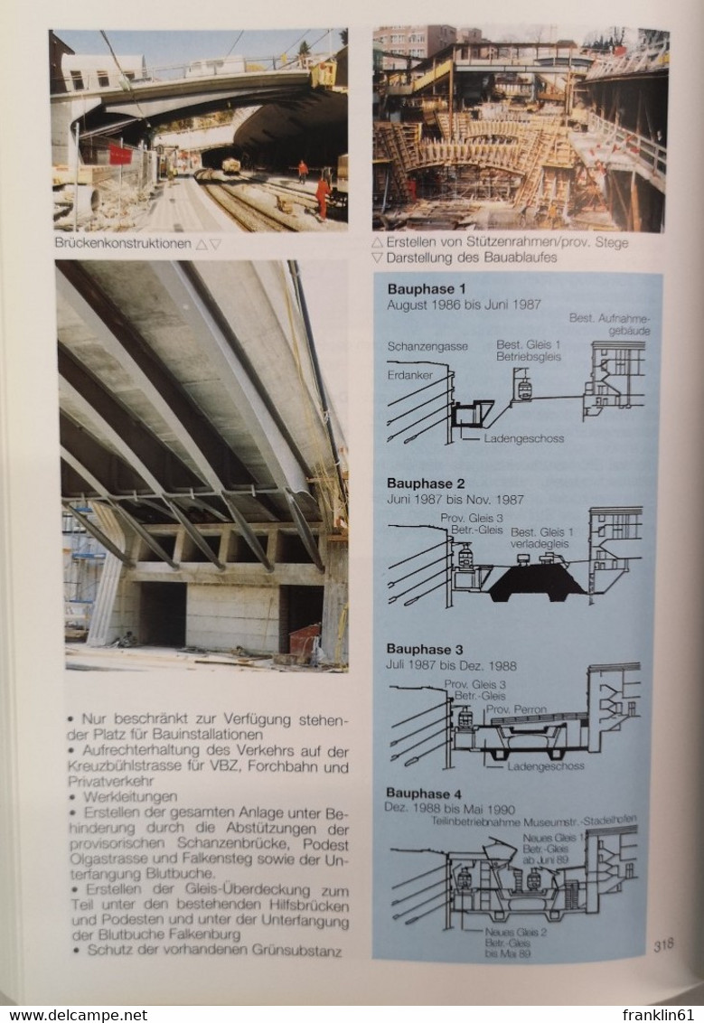 Projektierung und Bau der S-Bahn Zürich.