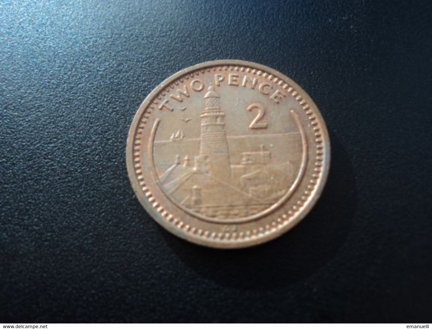 GIBRALTAR : 2 PENCE   1989 AB     KM 21     SUP * - Gibraltar