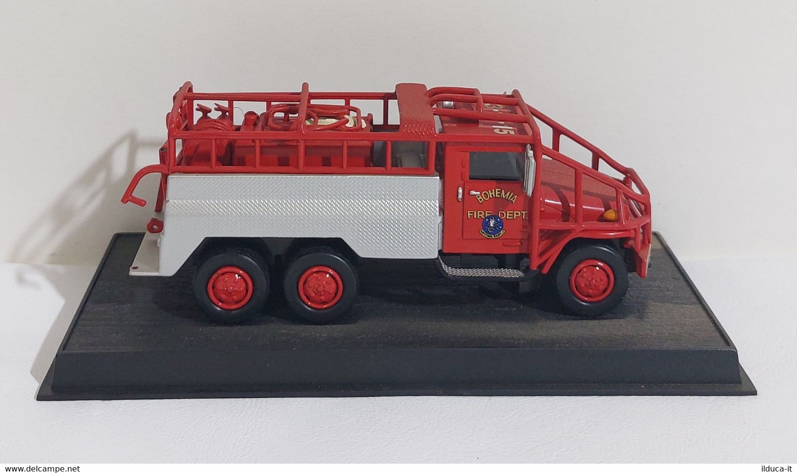 I108772 Ixo Hachette 1/57 - POMPIERS - USA 1952 GMC Stump Jumper 6x6 - Trucks, Buses & Construction