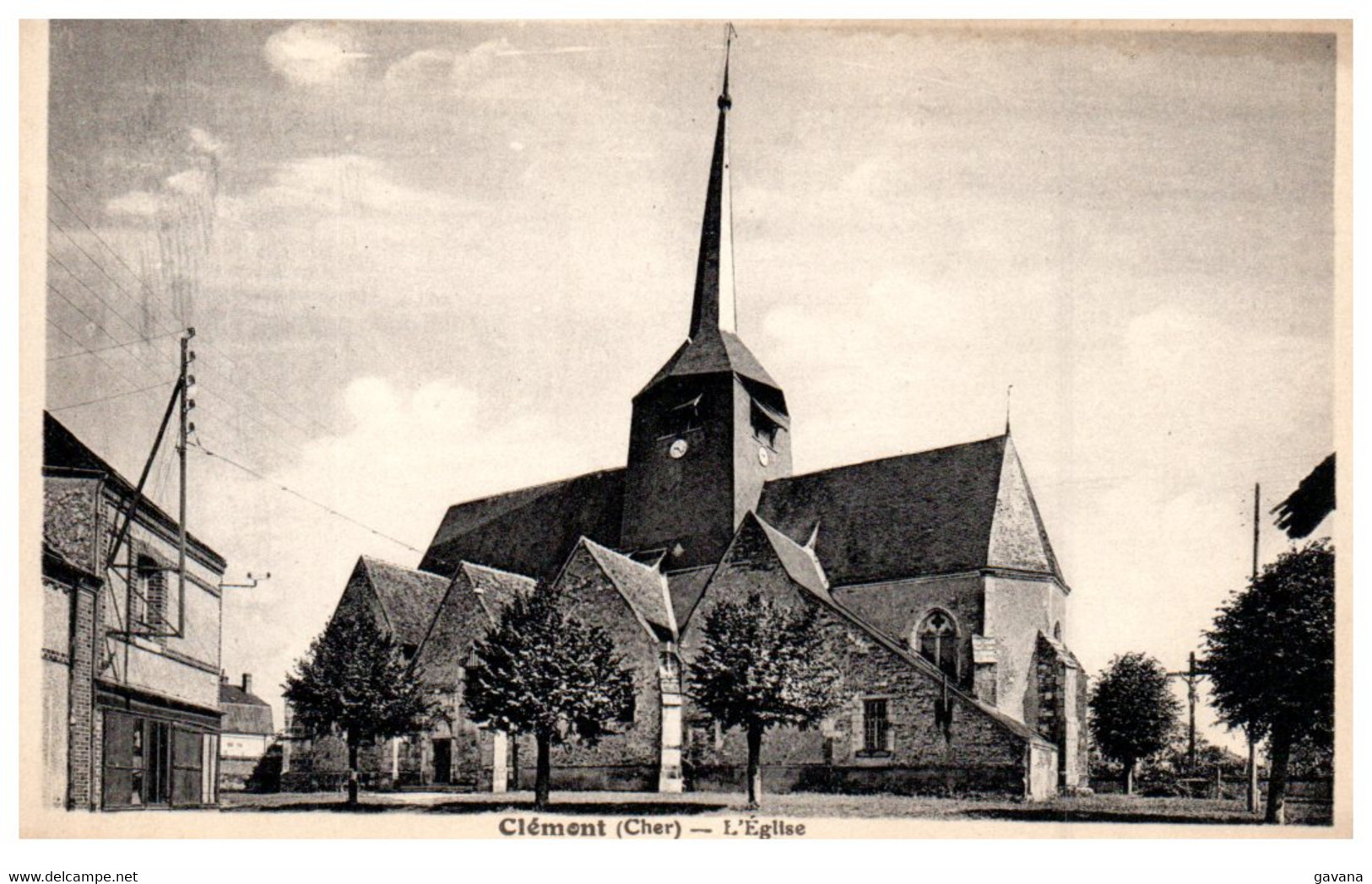 18 CLEMONT - L'église - Clémont