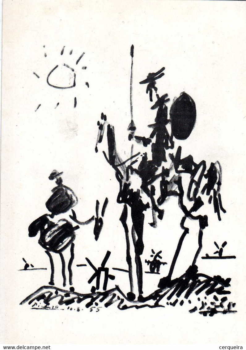 Pablo Picasso-Don Quixote - Picasso