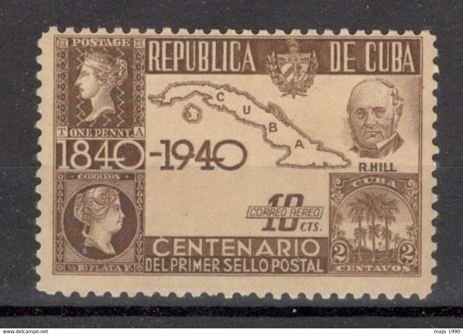 CUBA - MNH STAMP - ANNIVERSARY POSTAGE STAMP - 1940. - Nuovi