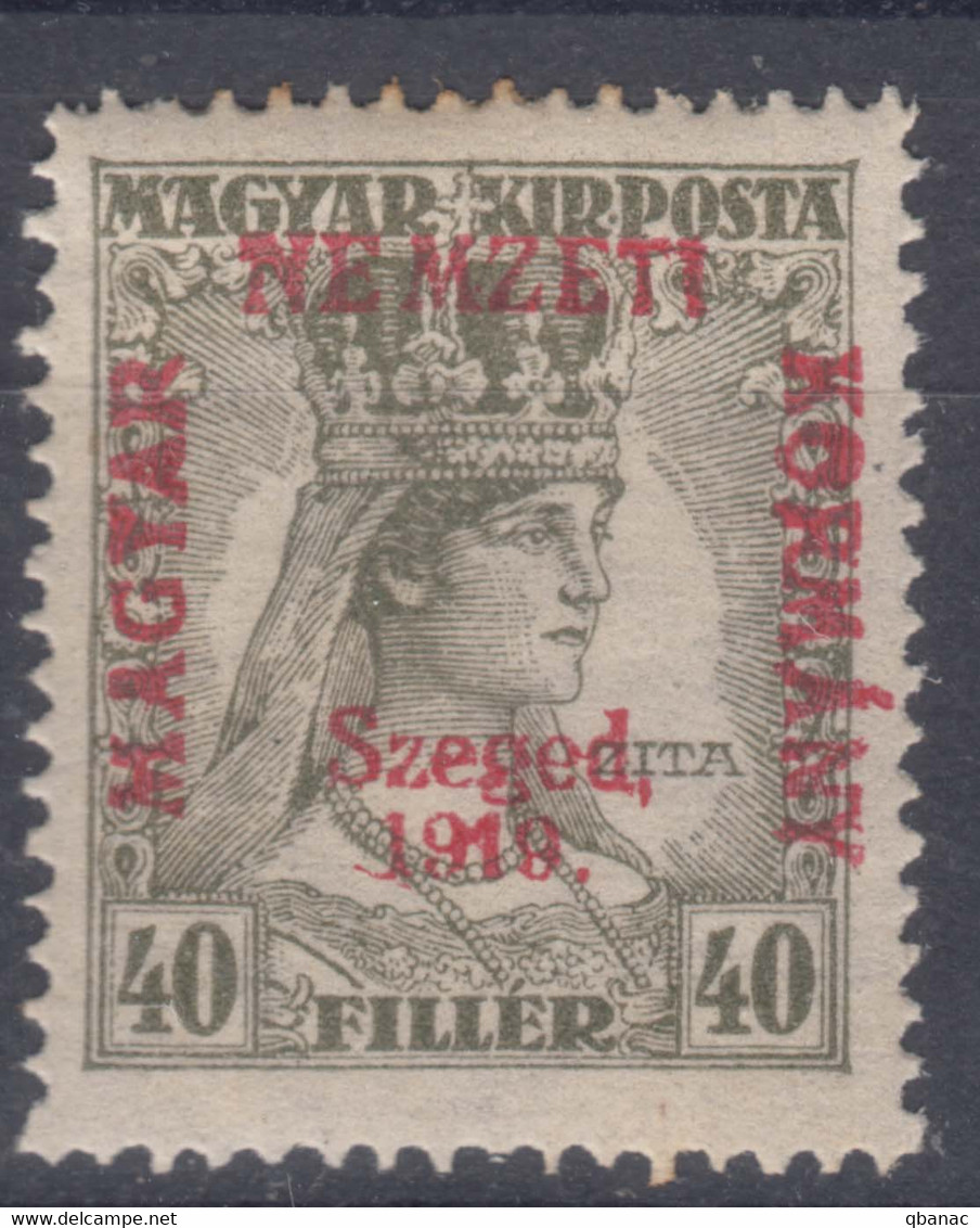 Hungary Szegedin Szeged 1919 Mi#25 Mint Hinged - Szeged