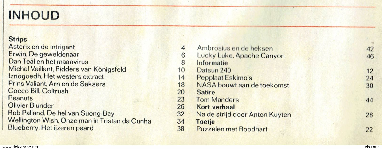 1971 - PEP - N° 7  - Weekblad - Inhoud: Scan 2 Zien. - Pep