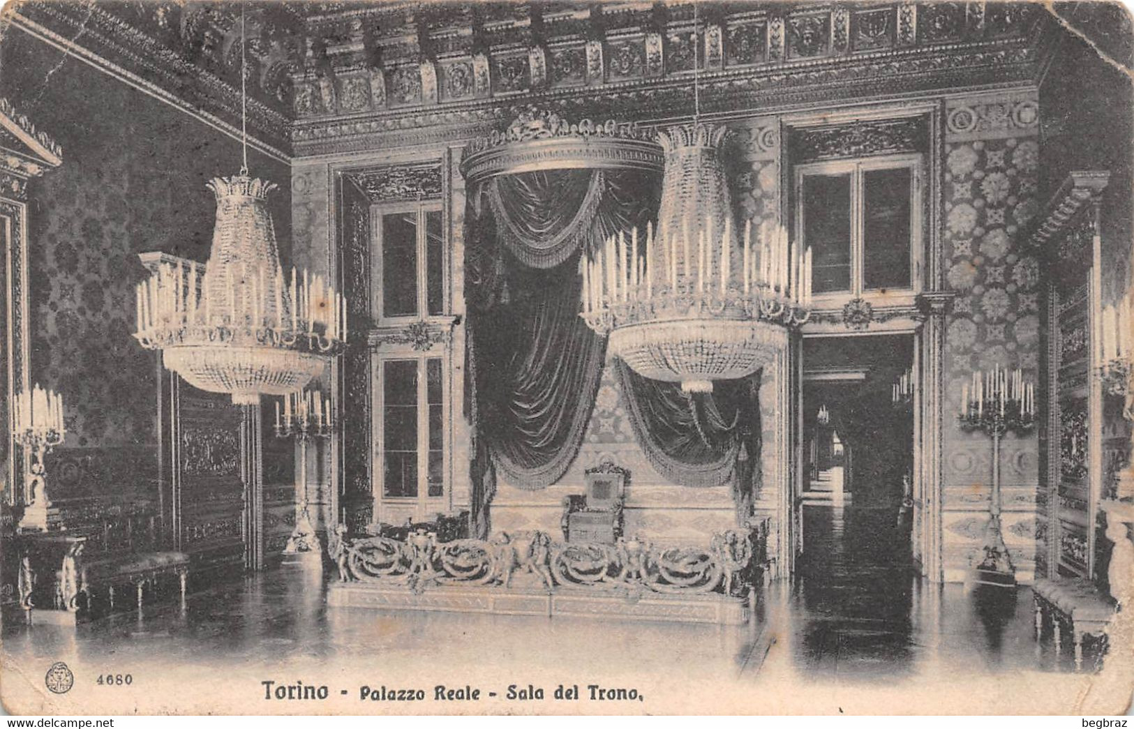 TURIN  PALAIS   SALLE DU TRONE - Palazzo Reale