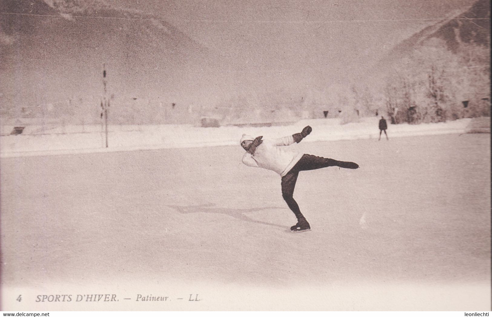 AK: Sports D`hiver - Patineur. / Wintersport Schlittschuhläufer - Figure Skating