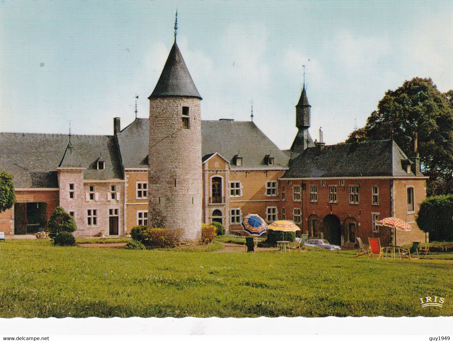 L'HIRONDELLE -OTEPPE  COUR INTERIEURS-CHATEAU - Burdinne