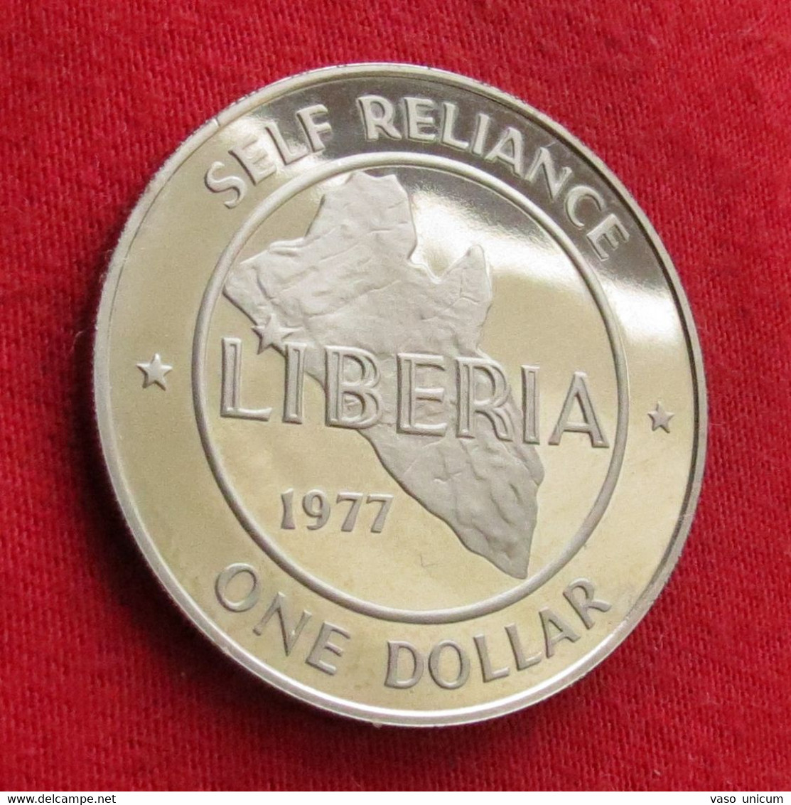 Liberia 1 $ 1977 - Liberia