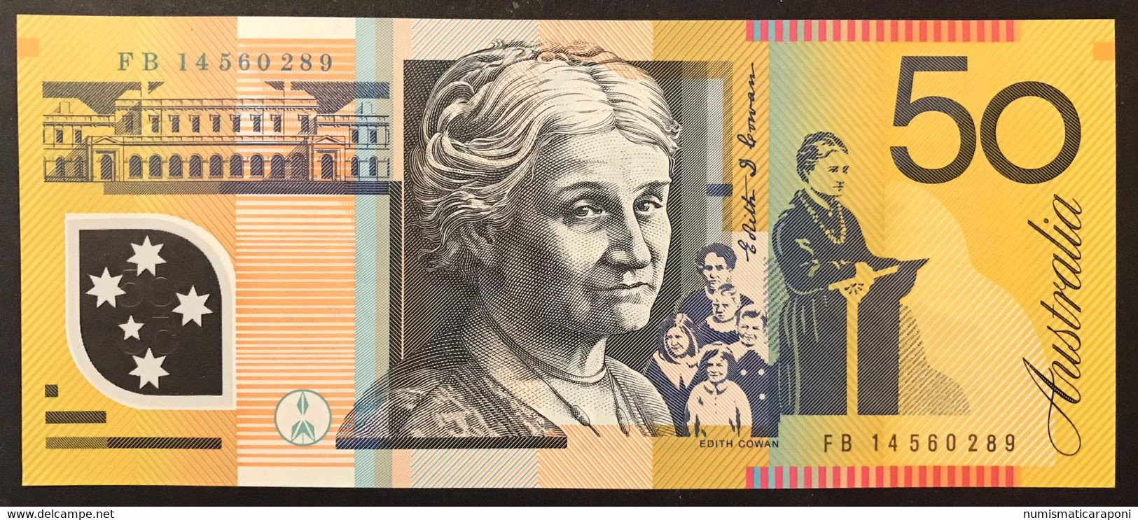 Australia 50 Dollars Polimer 1995 Unc- Lotto 4151 - 1992-2001 (polymer Notes)