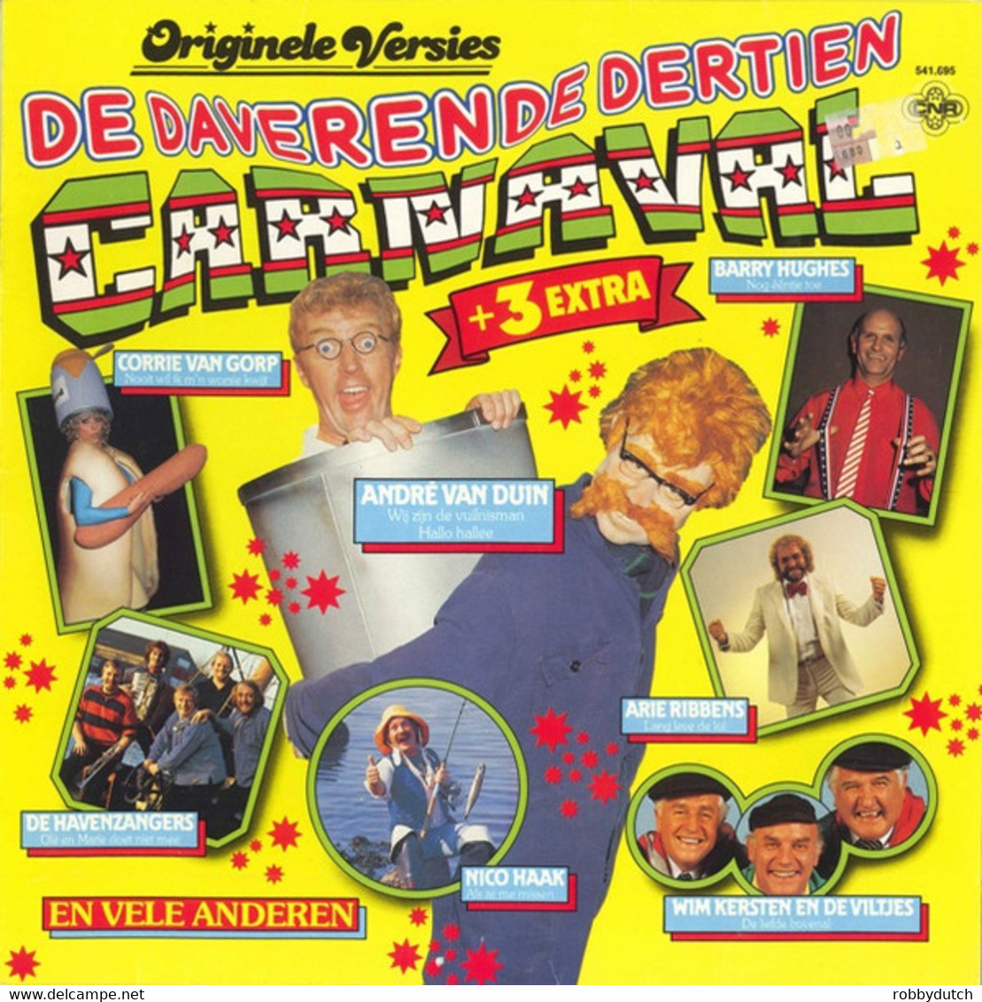 * LP *  DE DAVERENDE DERTIEN CARNAVAL + 3 EXTRA (Holland 1984) - Autres - Musique Néerlandaise