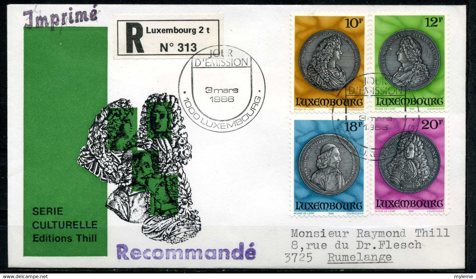 Z25-15  Luxembourg  FDC 1er Jour N° 1094 à 1097  En Parfait état. A Saisir !!! - Lettres & Documents