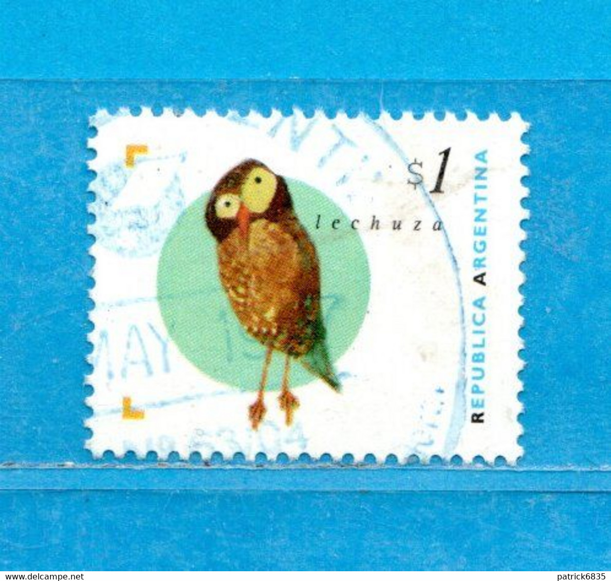 (Us.7) Argentina ° 1995 - OISEAUX ( Chouette ) . Yv. 1889.  Oblitérer. - Gebraucht