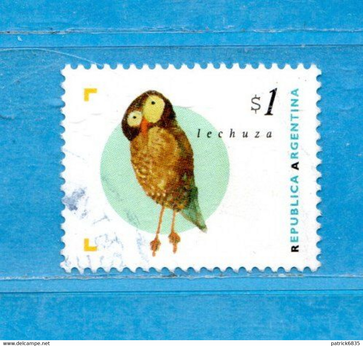 (Us.7) Argentina ° 1995 - OISEAUX ( Chouette ) . Yv. 1889.  Oblitérer. - Used Stamps