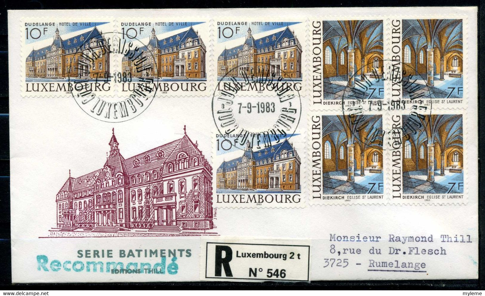 Z24-1 Luxembourg  FDC 1er Jour N° 1031 + 1032  En Parfait état. A Saisir !!! - Briefe U. Dokumente