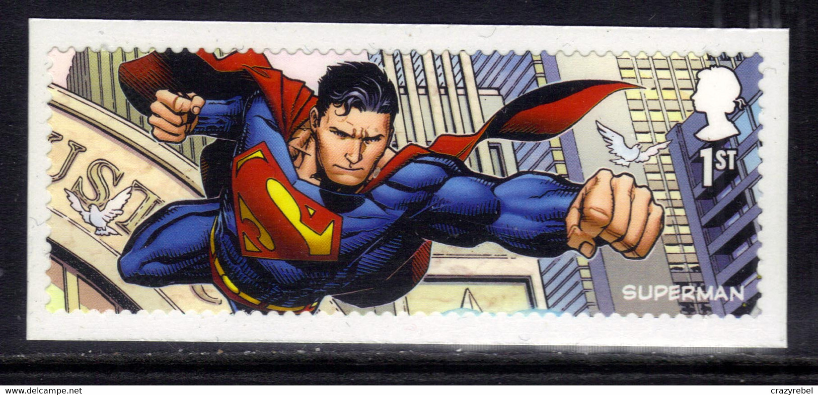 GB 2021 QE2 1st DC Comics Justice League Superman Umm SG 4587c S/A ( 324 ) - Neufs