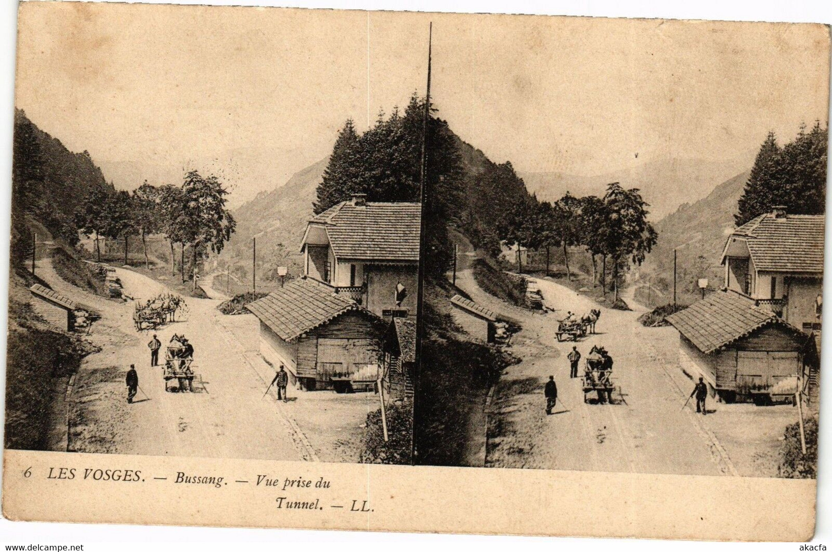 CPA Les Vosges-BUSSANG Vue Prise Du Tunnel (184934) - Col De Bussang