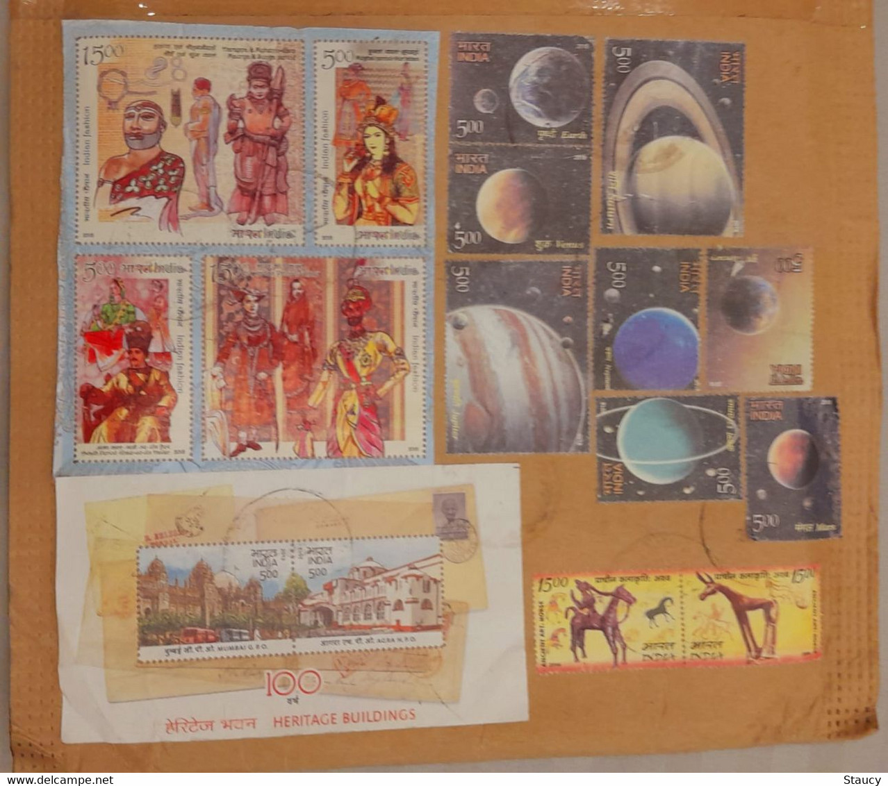 INDIA 2022 SOLAR SYSTEM/ FASHION/ MAHATMA GANDHI/ INDO-IRAN JOINT Stamps Franking On Registered Speed Post Cover - Autres & Non Classés
