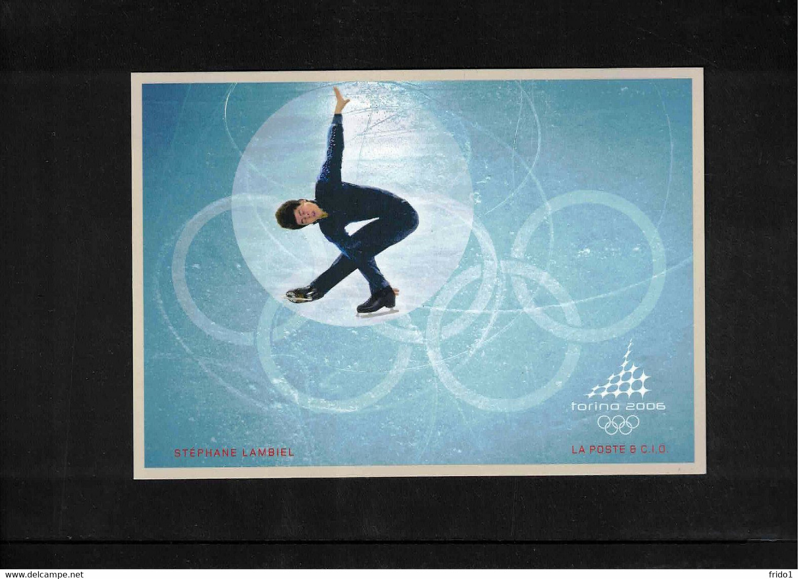 Switzerland  2005 Olympic Games Torino Speed + Figure Skating Interesting Postcard - Hiver 2006: Torino