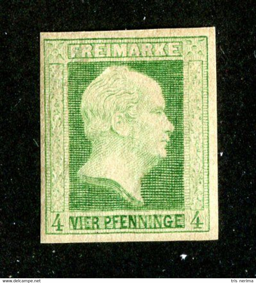 LOT020 Prussia 1850 Mi.5a / Scott 1 M* ( Cat.€140.) - Mint