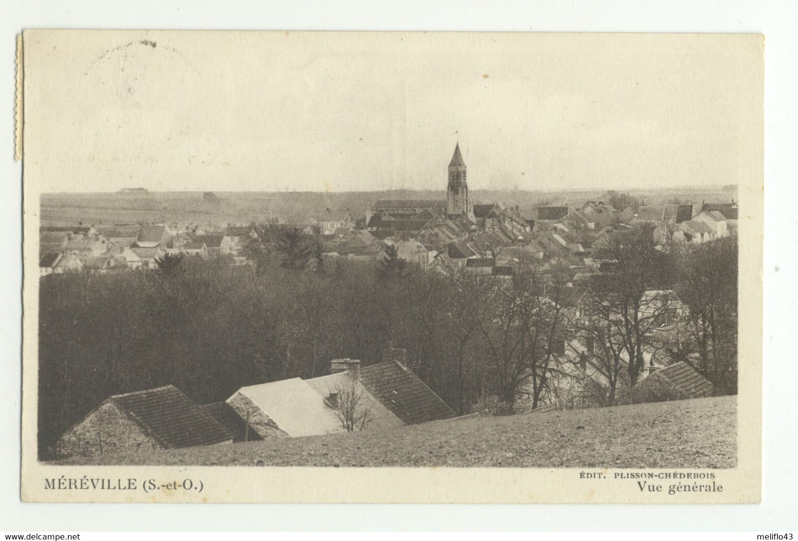 91/CPA - Méréville - Vue Générale - Mereville