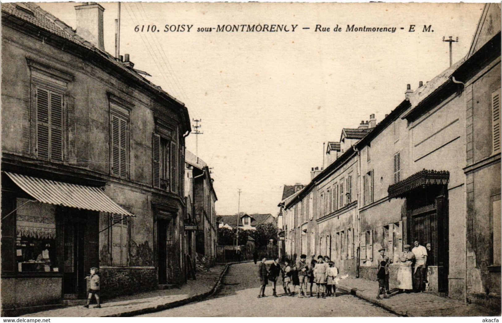 CPA Soisy Sous-MONTMORENCY - Rue De MONTMORENCY (350123) - Soisy-sous-Montmorency