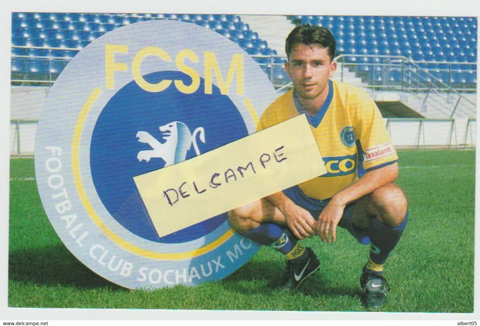 Equipe de Foot-Ball FC Sochaux Montbéliard - Saison 1999-2000 - Joueurs et Staff - Sport