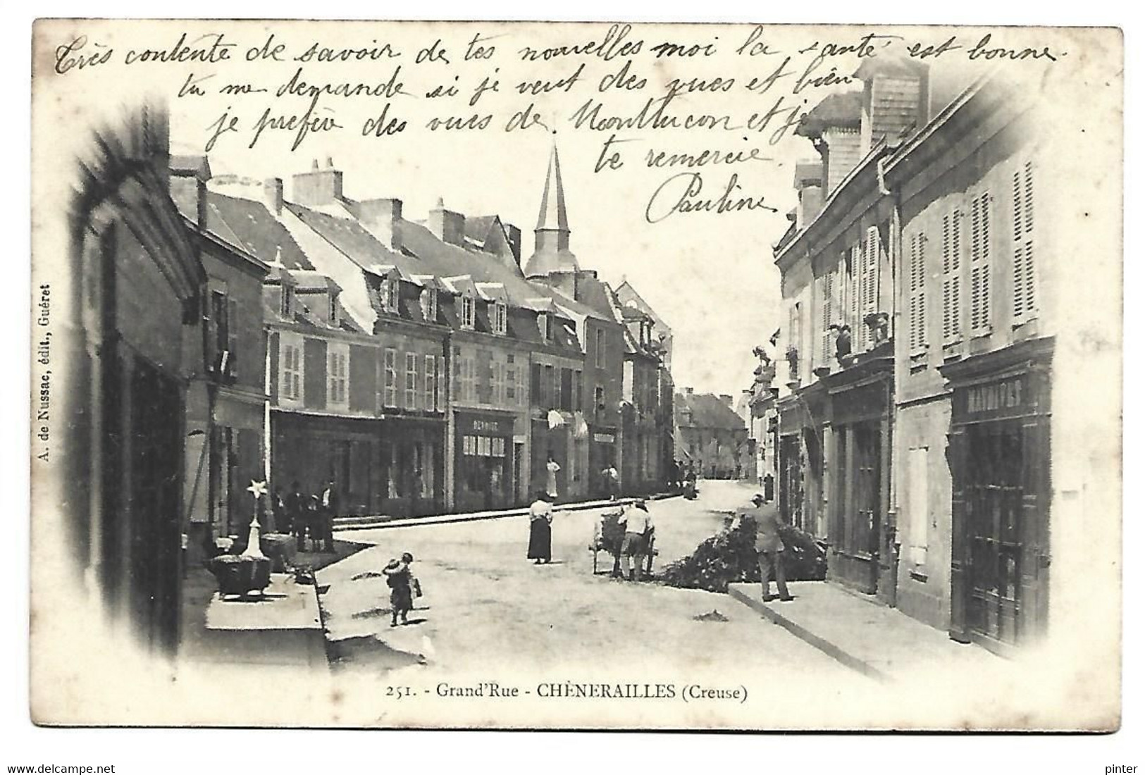 CHENERAILLES - Grand'Rue - Chenerailles