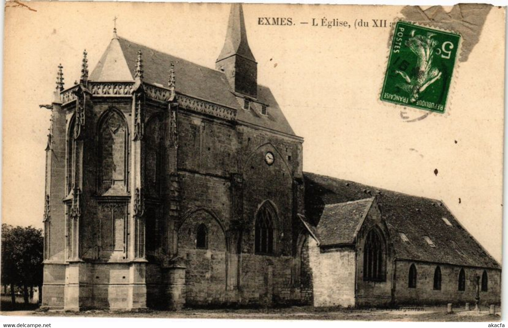 CPA EXMES - L'eglise (195643) - Exmes