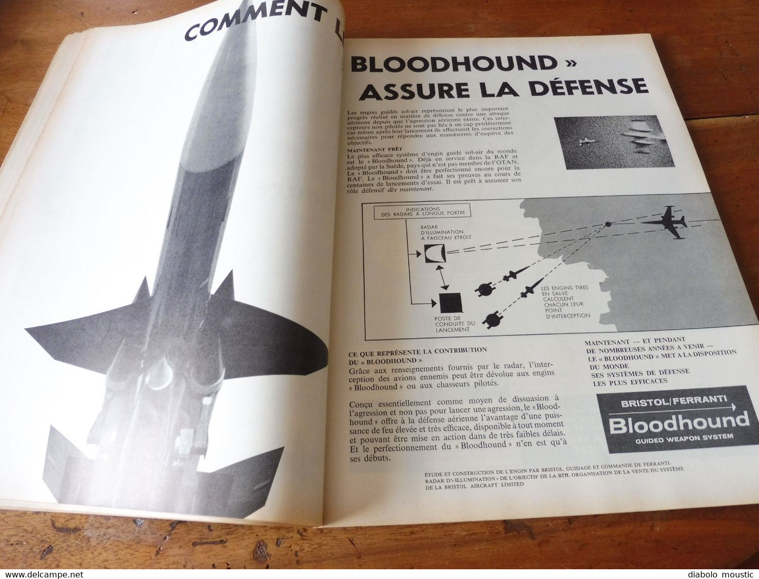1959 INTERAVIA  - L' avion Hercules à décollage oblique; DC8; Propulsion à réaction; Le F-104 Starfighter; Fusées , etc